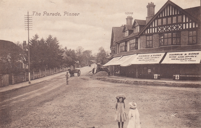 The corner of Bridge Street and Love Lane 1908