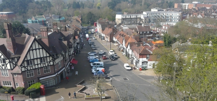 Pinner from on high